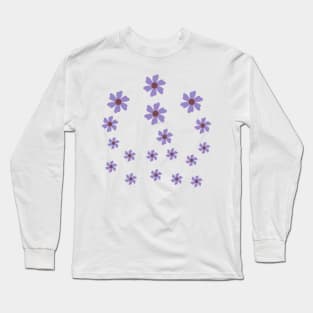 Lavender Mini flower Long Sleeve T-Shirt